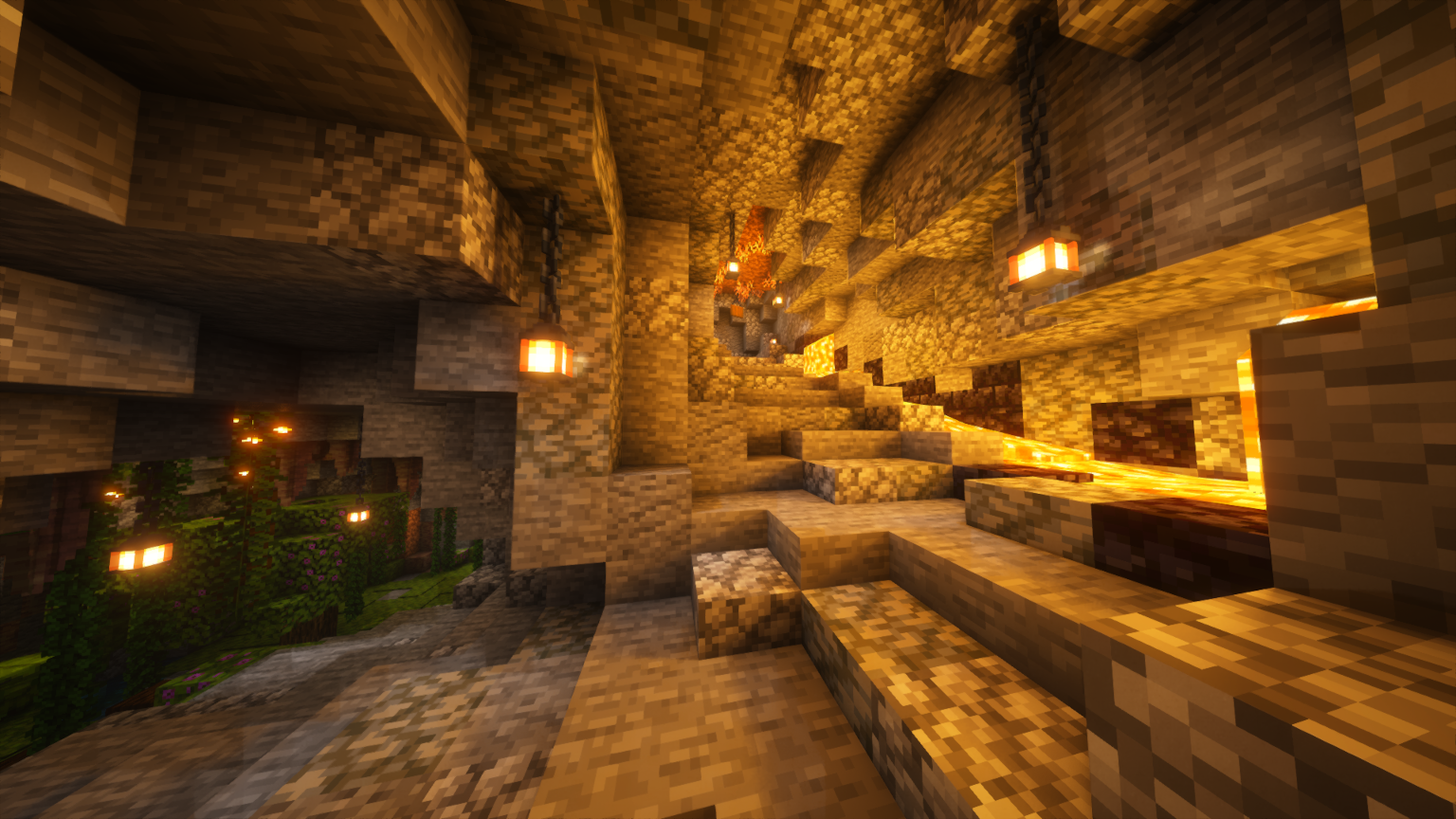 Minecraft Characters on Mountain.jpg